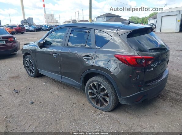 JM3KE4DY4G0809438 2016 MAZDA CX-5 Gray Trasero izquierdo