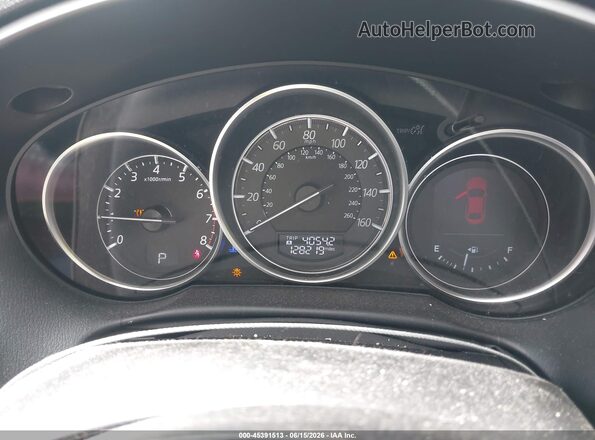 JM3KE4DY4G0809438 2016 MAZDA CX-5 Gray Vista de los asientos traseros