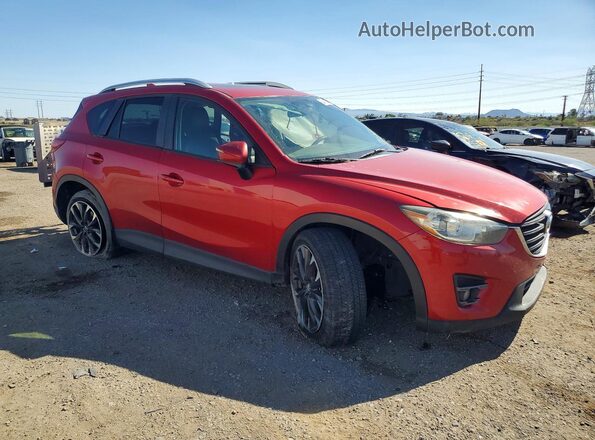 JM3KE4DY4G0821282 2016 MAZDA CX-5 Red Przód prawy