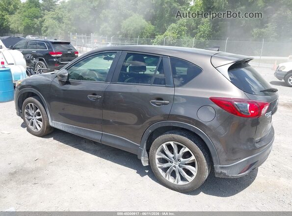 JM3KE4DY5G0684434 2016 MAZDA CX-5 Gray Rear left