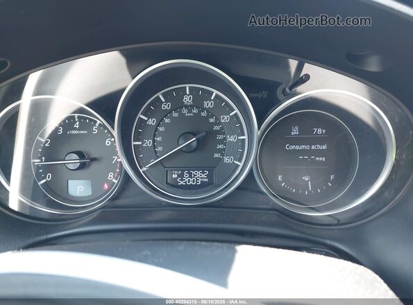 JM3KE4DY5G0705475 2016 MAZDA CX-5 White უკანა სავარძლების ხედი