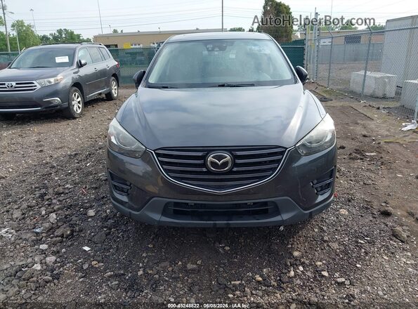 JM3KE4DY6G0808615 2016 MAZDA CX-5 Gray Սարքավորումների վահանակի տեսք