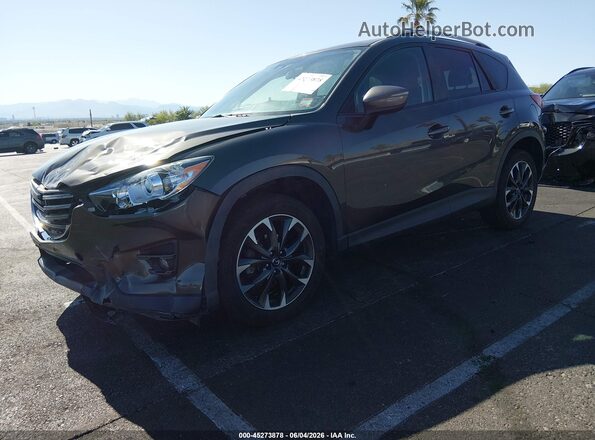 JM3KE4DY6G0870287 2016 MAZDA CX-5 Gray Front left