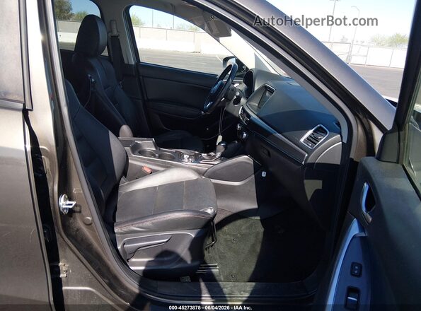 JM3KE4DY6G0870287 2016 MAZDA CX-5 Gray Front interior view