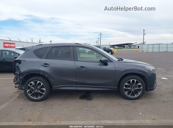 JM3KE4DY6G0877062 2016 MAZDA CX-5 Gray Սալոնի 360 աստիճան տեսք