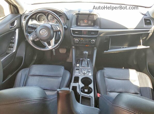 JM3KE4DY6G0900033 2016 MAZDA CX-5 Gray Widok deski rozdzielczej