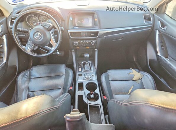 JM3KE4DY7G0773048 2016 MAZDA CX-5 White წინა პანელის ხედი