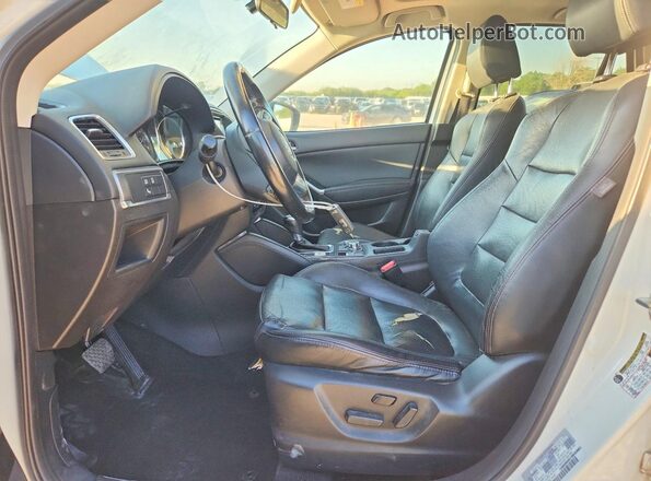 JM3KE4DY7G0773048 2016 MAZDA CX-5 White წინა სალონის ხედი