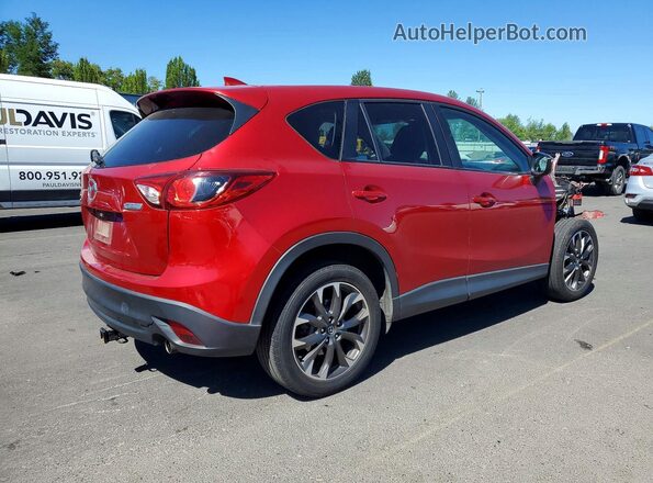 JM3KE4DY8G0777240 2016 MAZDA CX-5 Red Задня права чверть