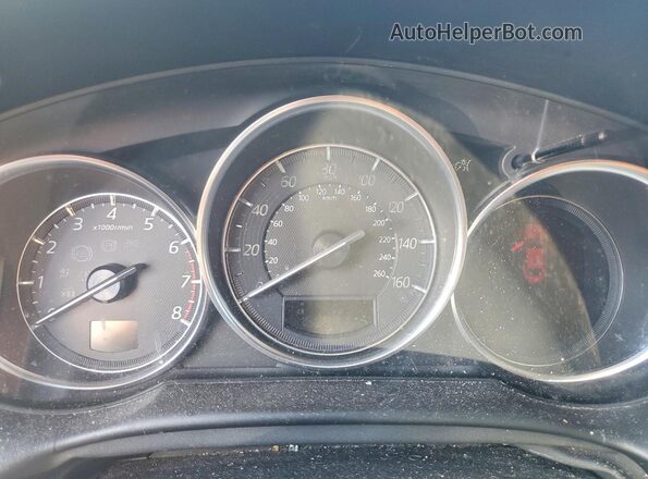 JM3KE4DY8G0813797 2016 MAZDA CX-5 Black Instrument cluster view
