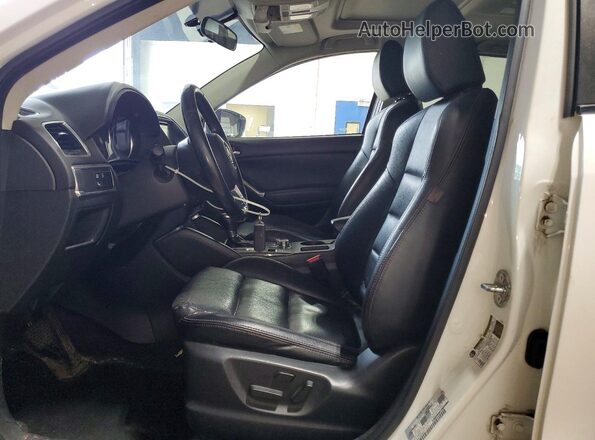 JM3KE4DY8G0832477 2016 MAZDA CX-5 White Widok wnętrza z przodu