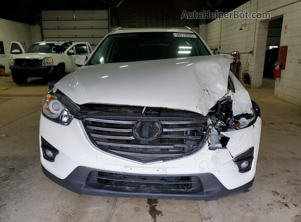 JM3KE4DY8G0832477 2016 MAZDA CX-5 White Widok z przodu
