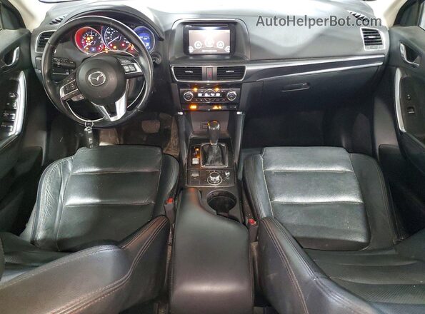 JM3KE4DY8G0832477 2016 MAZDA CX-5 White Widok deski rozdzielczej
