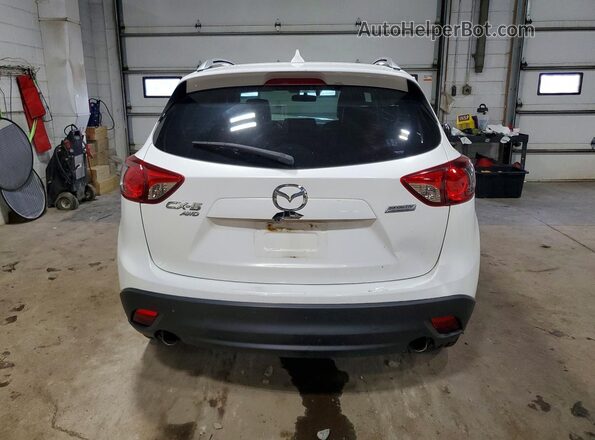 JM3KE4DY8G0832477 2016 MAZDA CX-5 White Widok z tyłu