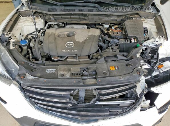 JM3KE4DY8G0832477 2016 MAZDA CX-5 White Widok komory silnika