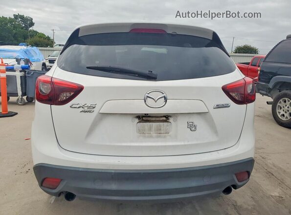 JM3KE4DY9G0625404 2016 MAZDA CX-5 White Widok z tyłu