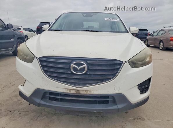 JM3KE4DY9G0625404 2016 MAZDA CX-5 White Widok z przodu