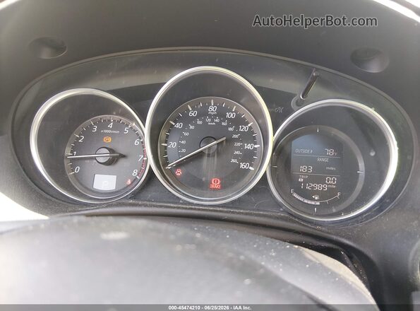 JM3KE4DYXG0648271 2016 MAZDA CX-5 Red Вид задніх сидінь