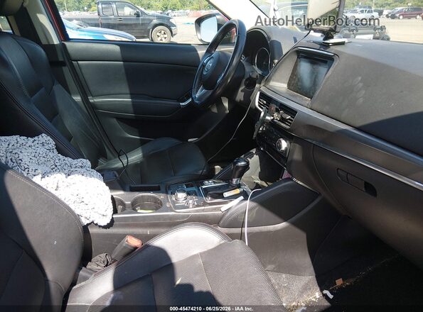 JM3KE4DYXG0648271 2016 MAZDA CX-5 Red Вид салону спереду