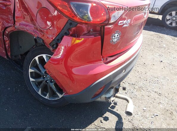 JM3KE4DYXG0648271 2016 MAZDA CX-5 Red Вид спереду