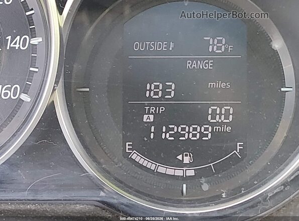 JM3KE4DYXG0648271 2016 MAZDA CX-5 Red 