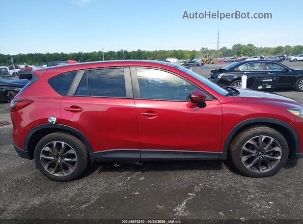 JM3KE4DYXG0648271 2016 MAZDA CX-5 Red Вид задньої частини салону
