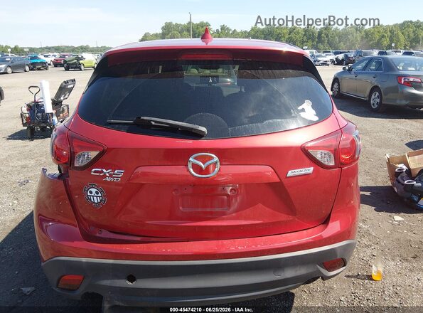 JM3KE4DYXG0648271 2016 MAZDA CX-5 Red 