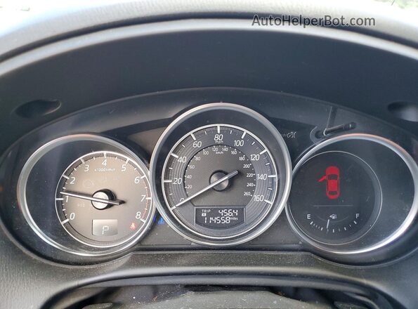 JM3KE4DYXG0713393 2016 MAZDA CX-5 Gray Вид щитка приладів