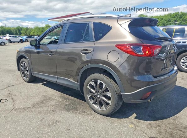 JM3KE4DYXG0752274 2016 MAZDA CX-5 Коричневый Задняя левая четверть