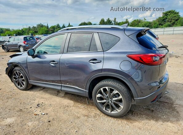 JM3KE4DYXG0809685 2016 MAZDA CX-5 Gray Rear left
