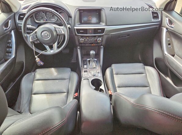 JM3KE4DYXG0809685 2016 MAZDA CX-5 Gray Dashboard view