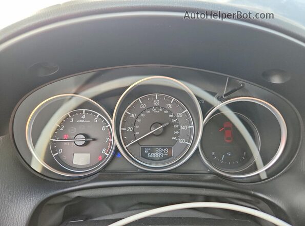 JM3KE4DYXG0809685 2016 MAZDA CX-5 Gray Instrument cluster view