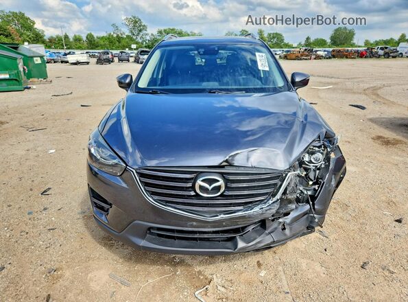 JM3KE4DYXG0809685 2016 MAZDA CX-5 Gray Front view