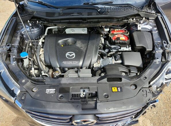 JM3KE4DYXG0809685 2016 MAZDA CX-5 Gray Rear interior view