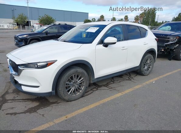 JM3KFABL3H0145296 2017 MAZDA CX-5 White Передня ліва чверть
