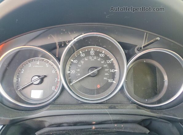 JM3KFABL5H0125969 2017 MAZDA CX-5 White Widok zestawu wskaźników