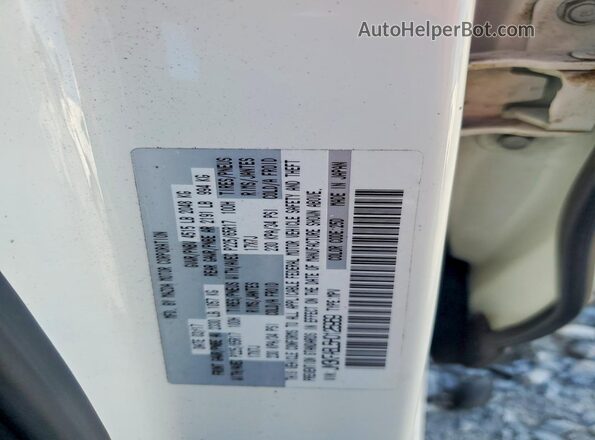 JM3KFABL5H0125969 2017 MAZDA CX-5 White Widok naklejki z numerem VIN