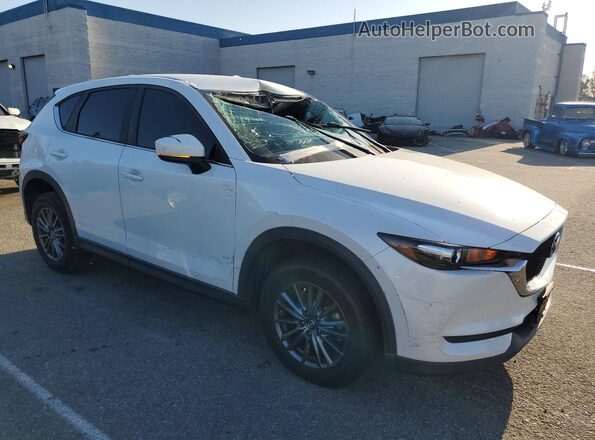 JM3KFABL8H0125240 2017 MAZDA CX-5 White Передня права чверть