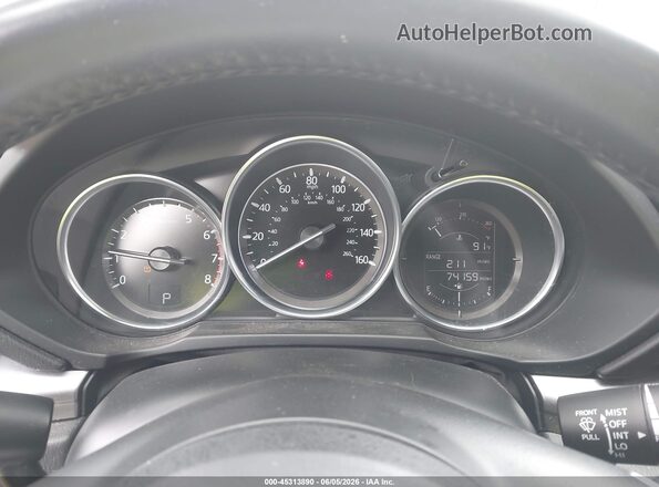 JM3KFABM0K0677055 2019 MAZDA CX-5 Silver Widok tylnych siedzeń