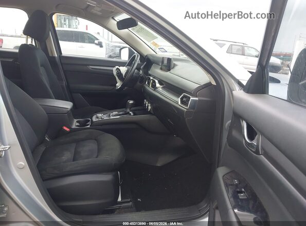 JM3KFABM0K0677055 2019 MAZDA CX-5 Silver Widok wnętrza z przodu
