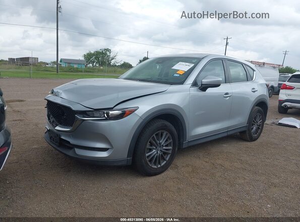 JM3KFABM0K0677055 2019 MAZDA CX-5 Silver Przód lewy