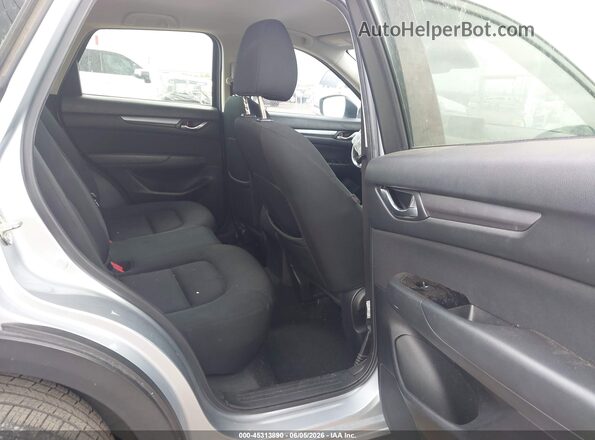 JM3KFABM0K0677055 2019 MAZDA CX-5 Silver Widok naklejki z numerem VIN