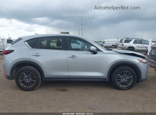 JM3KFABM0K0677055 2019 MAZDA CX-5 Silver Widok wnętrza z tyłu