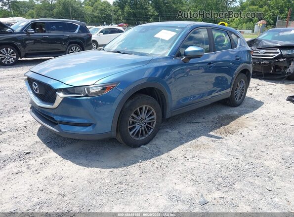 JM3KFABM1K1509435 2019 MAZDA CX-5 Blue Front left
