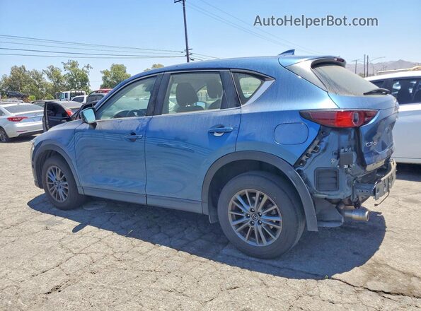 JM3KFABM1L0866329 2020 MAZDA CX-5 Синий Задняя левая четверть