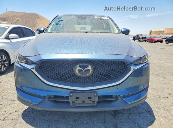 JM3KFABM1L0866329 2020 MAZDA CX-5 Синий Вид спереди