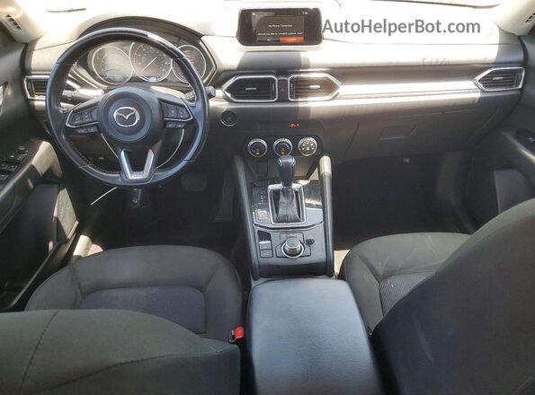 JM3KFABM1L0866329 2020 MAZDA CX-5 Синий Вид панели приборов