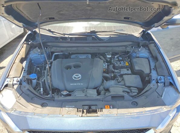 JM3KFABM1L0866329 2020 MAZDA CX-5 Синий Вид подкапотного пространства
