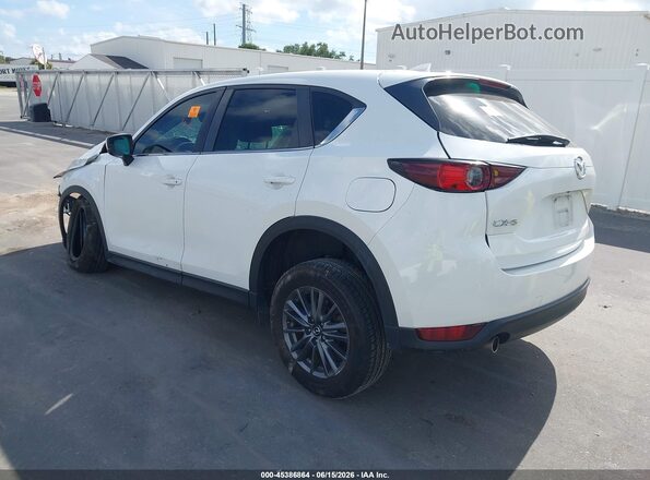 JM3KFABM2M0329342 2021 MAZDA CX-5 White Tył lewy