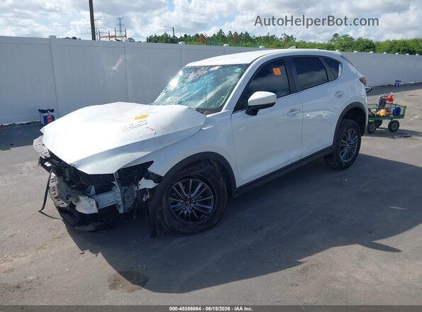 JM3KFABM2M0329342 2021 MAZDA CX-5 White Przód lewy